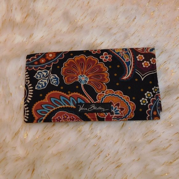 Vera Bradley Floral Checkbook Cover- Holder - Picture 1 of 7